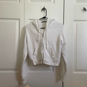 Brandy Melville Crop Zip Up